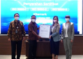 Hutama Karya Sabet Sertifikasi ISO 19650 Kitemark dari BSI Group Indonesia