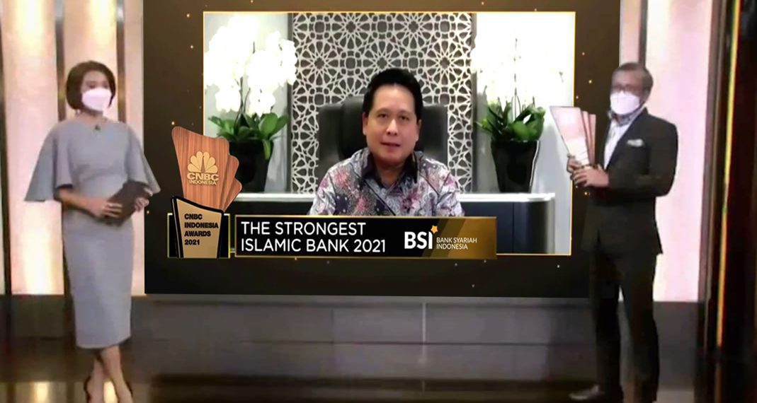 BSI Didaulat sebagai The Strongest Islamic Bank 2021