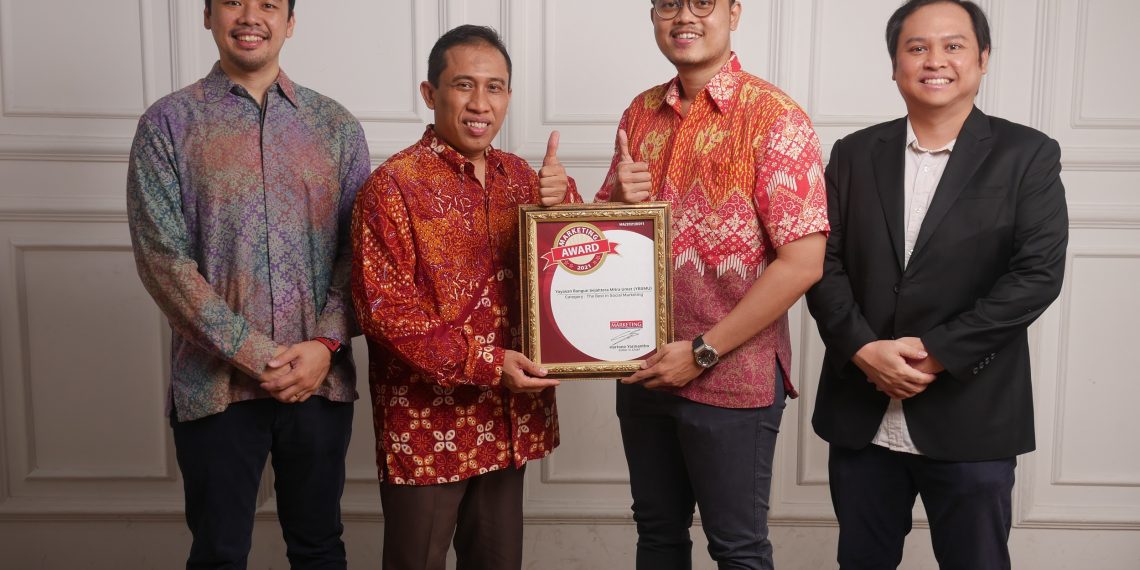 Yayasan BSMU Raih Marketing Award 2021 Untuk Kategori: The Best In Social Marketing