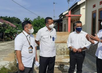 Tinjau Perumahan Subsidi di Pekanbaru