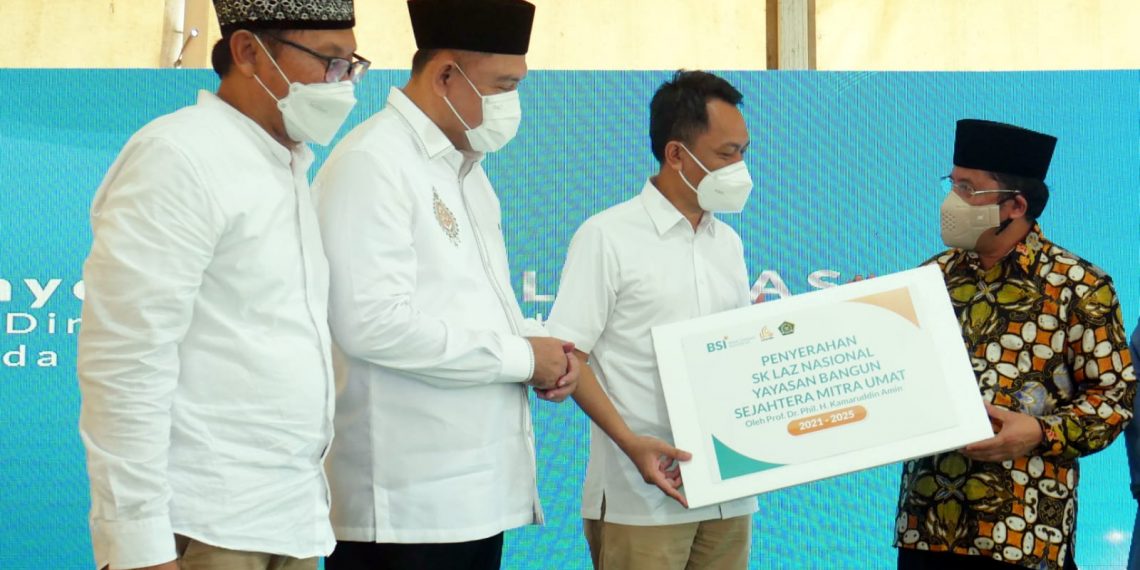 BSMU Terima SK Kemenag Sebagai Lembaga Amil Zakat Skala Nasional