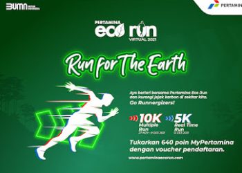Pertamina Eco Run 2021 Kembali Digelar Secara Virtual