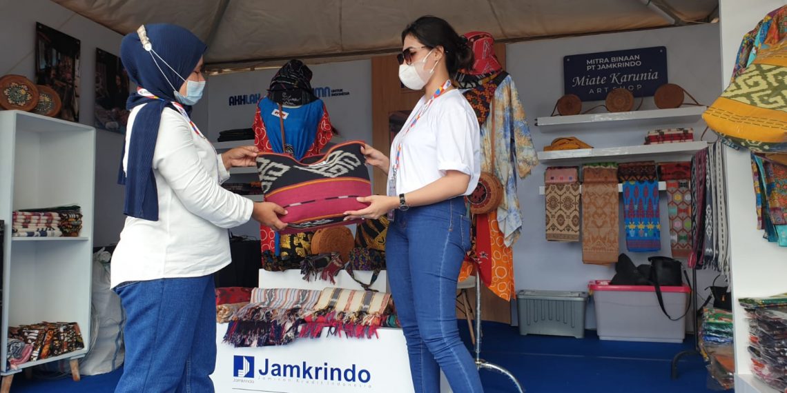 UMKM Binaan PT Jamkrindo Hadir di WSBK 2021
