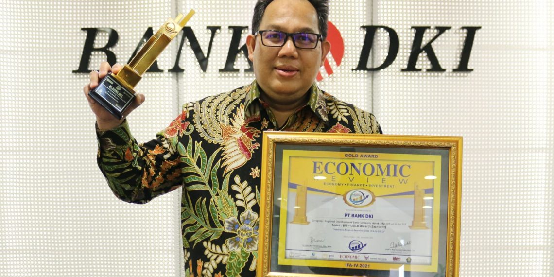 Bank DKI Raih Penghargaan Gold Award