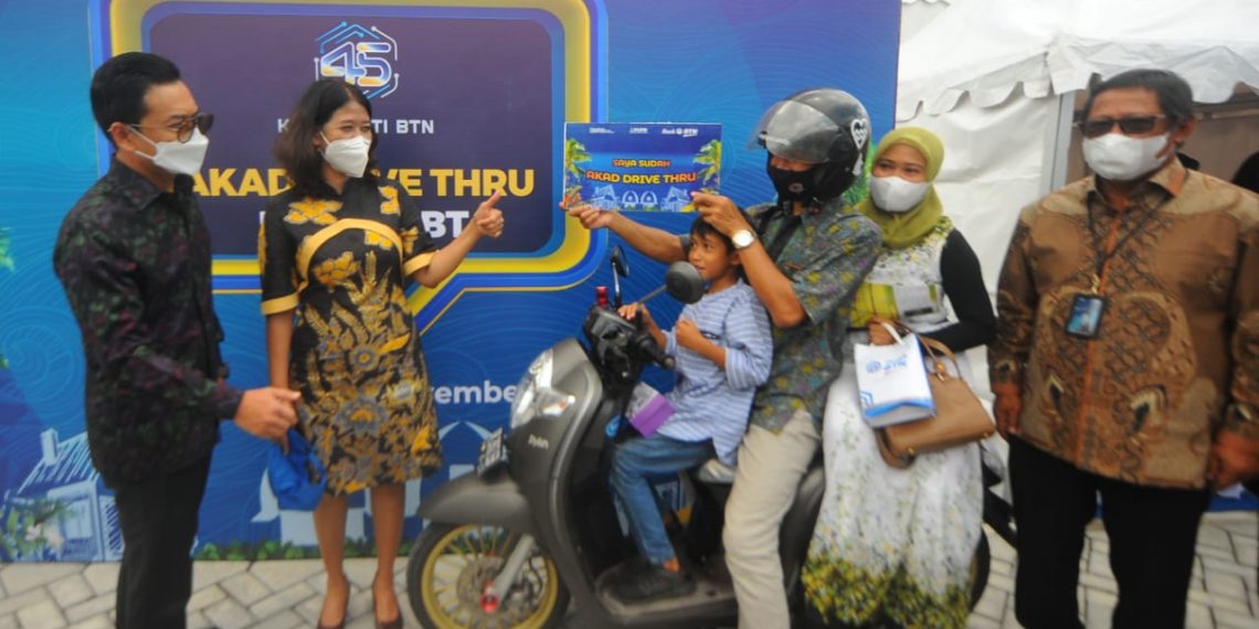 Akad Massal KPR BTN Drive Thrue Di Lombok