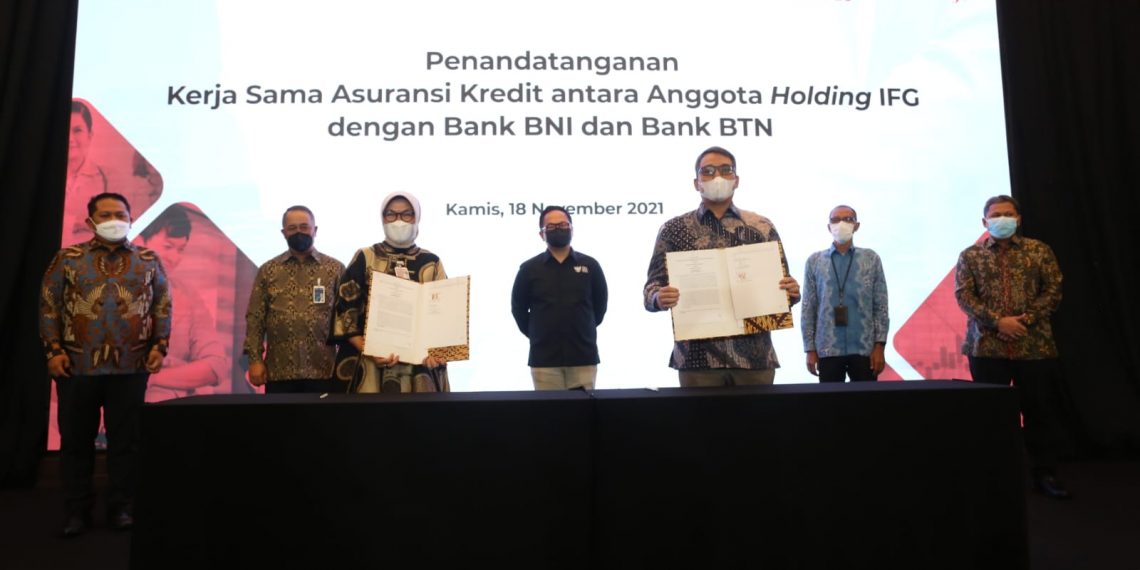 IFG Gandeng BTN dan BNI untuk Keamanan Asuransi