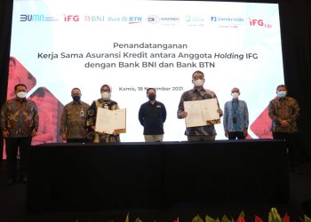 IFG Gandeng BTN dan BNI untuk Keamanan Asuransi