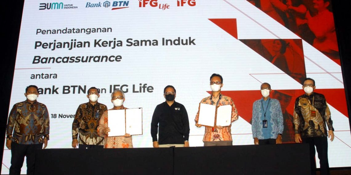 Kerjasama IFG Life dengan BTN dan Mandiri Inhealth