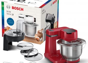 Siap Beraktivitas di Era ‘Nyaris’ Normal,  Si Multitasker, Bosch Kitchen Machine MUM Seri 2 untuk Food Prep Lebih Praktis dan Ringkas
