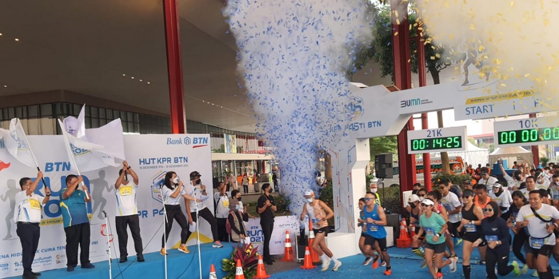 BTN Run 2021 Donasi untuk Semeru