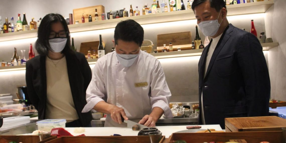 Boga Group Resmikan Restoran Sushi Kaiyo