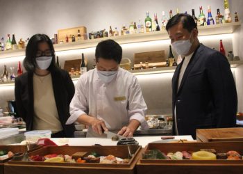 Boga Group Resmikan Restoran Sushi Kaiyo
