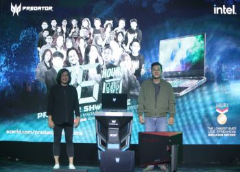 Acer Pecahkan Rekor MURI dengan Laptop Predator Helios 500 Melalui Predator Showtime 36 Jam Non Stop Streaming