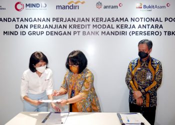 Sinergi MIND ID – Bank Mandiri