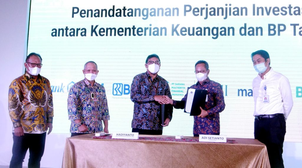 Penandatanganan Perjanjian Investasi antara Kementerian Keuangan dan BP Tepera