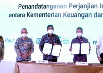 Penandatanganan Perjanjian Investasi antara Kementerian Keuangan dan BP Tepera