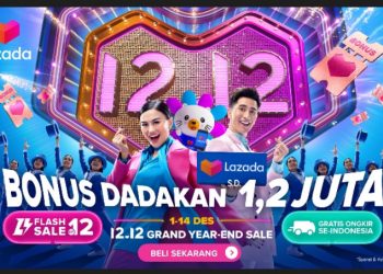 Keceriaan Akhir Tahun 2021, Lazada 12.12 Grand Year End Sale Capai Rekor Baru, Tandai Bangkitnya Ekonomi Indonesia