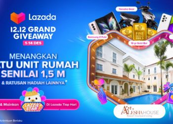 Misi Melatih Lazzie Jadi Bintang, Dapat Rumah di BSD City Dari Lazada 12.12