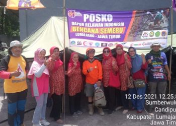 Aktif Di Penanganan Erupsi Semeru, Dapur Relawan Indonesia Akan Menjadi Yayasan