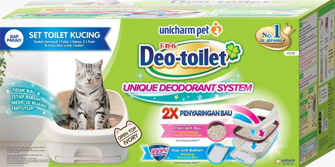 Deo-Toilet Untuk Kucing & Deo-Sheet Untuk Anjing, Demi Kehidupan Pemilik dan Peliharaan yang Bersih dan Sehat