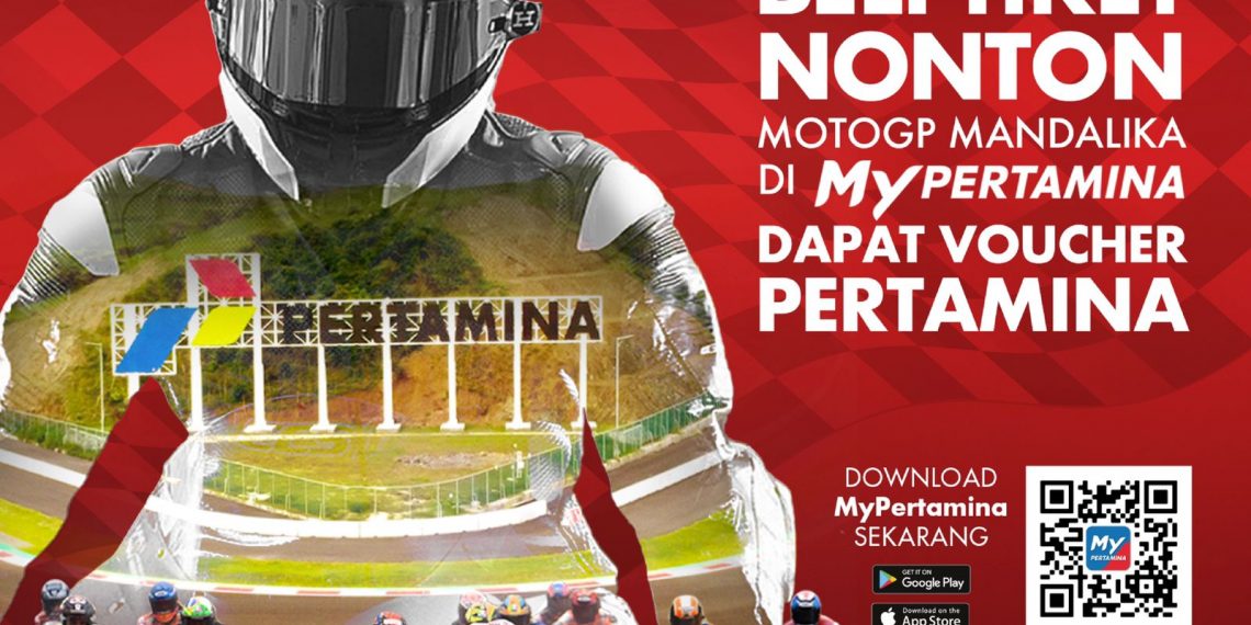 Tiket MotoGP 2022 Mandalika Ada di MyPertamina
