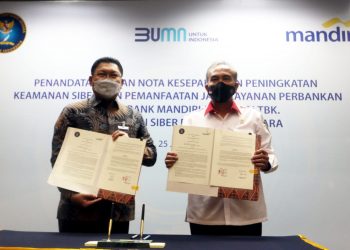 Kerjasama BSSN dan Mandiri