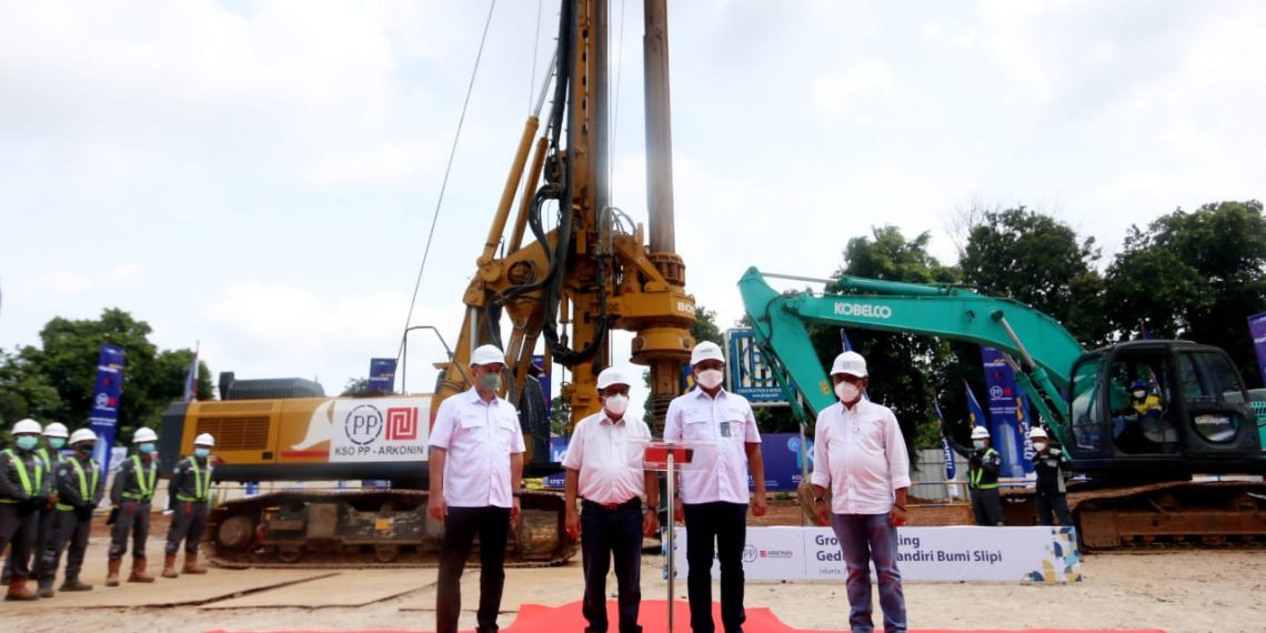 Wujudkan Infrastruktur Digital Terpadu, Bank Mandiri Resmikan Pembangunan Gedung IT Bumi Slipi