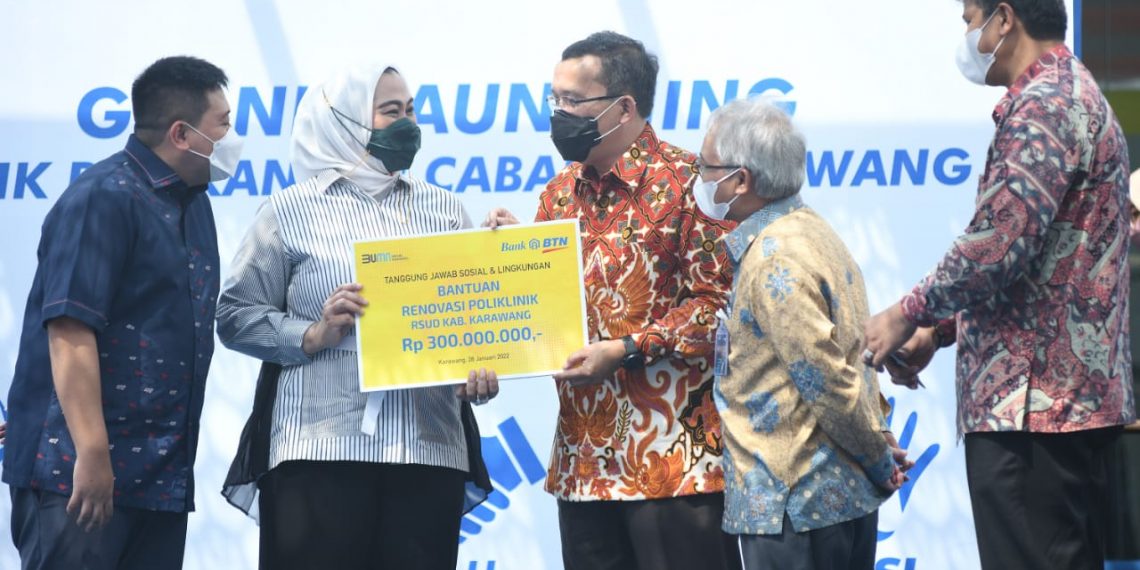 Peresmian Kantor Cabang Bank BTN Karawang