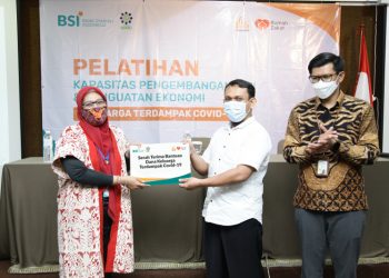 YBSMU Bersama BSI Selenggarakan Pelatihan dan Penguatan Ekonomi, Keluarga Terdampak COVID-19