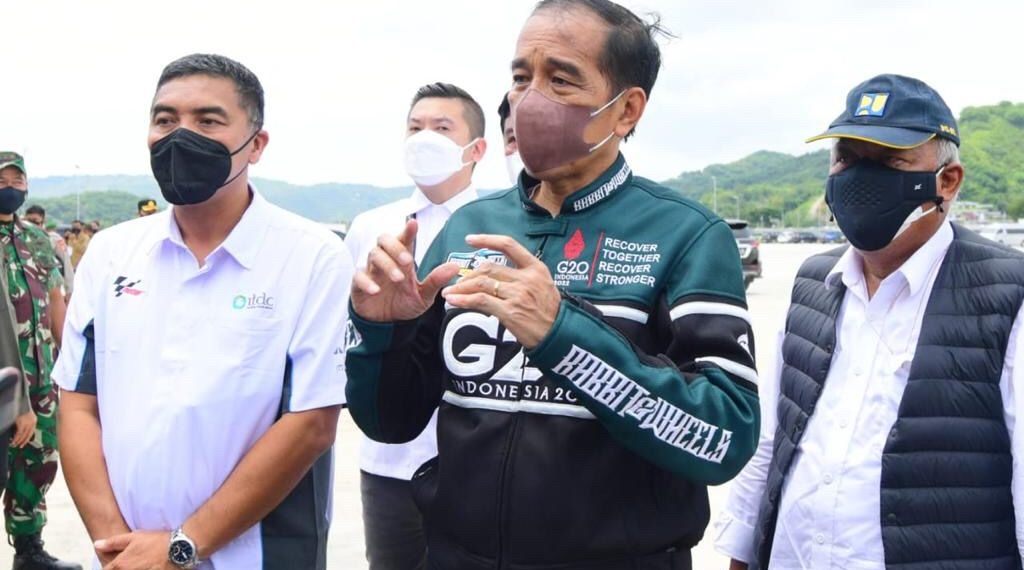 Persiapan Moto GP 2022, ITDC Terima Kunjungan Presiden RI Joko Widodo di The Mandalika