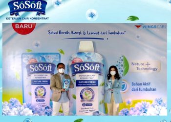 Deterjen SoSoft, Kombinasi Bahan Alam dan Teknologi dari Wings Care