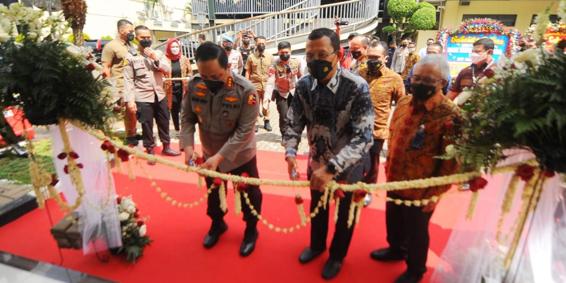 Peresmian Outlet Bank BTN Mabes Polri