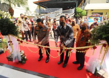 Peresmian Outlet Bank BTN Mabes Polri