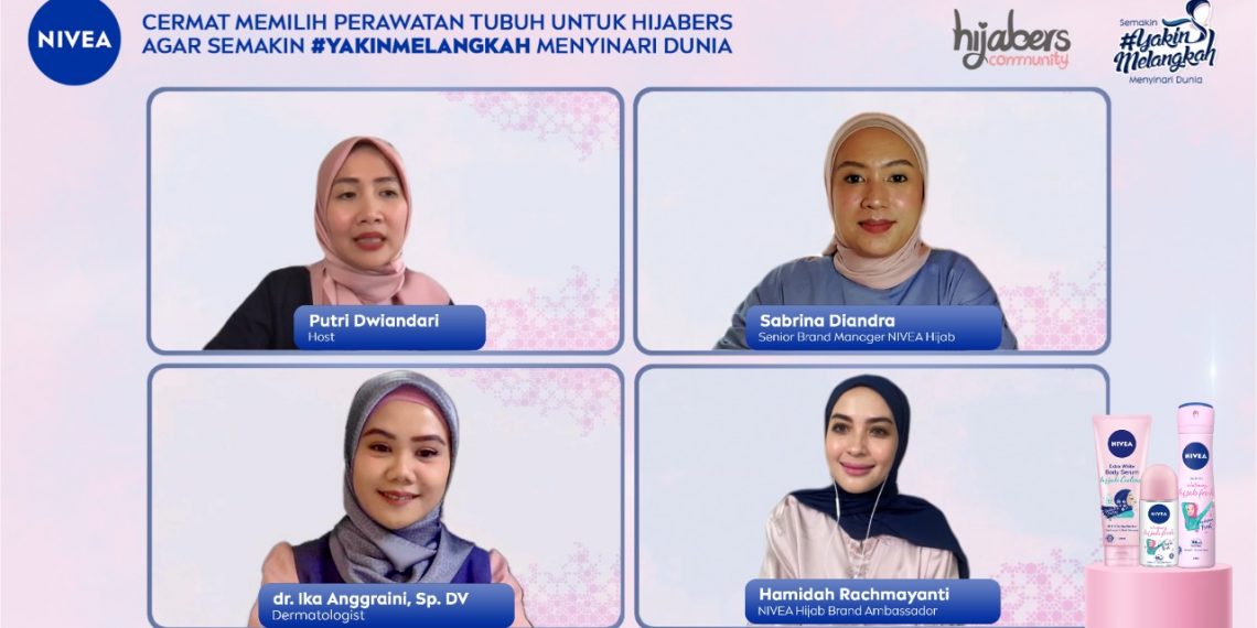 Nivea Hijab Series Menjawab Kebutuhan Kulit Para Hijaber
