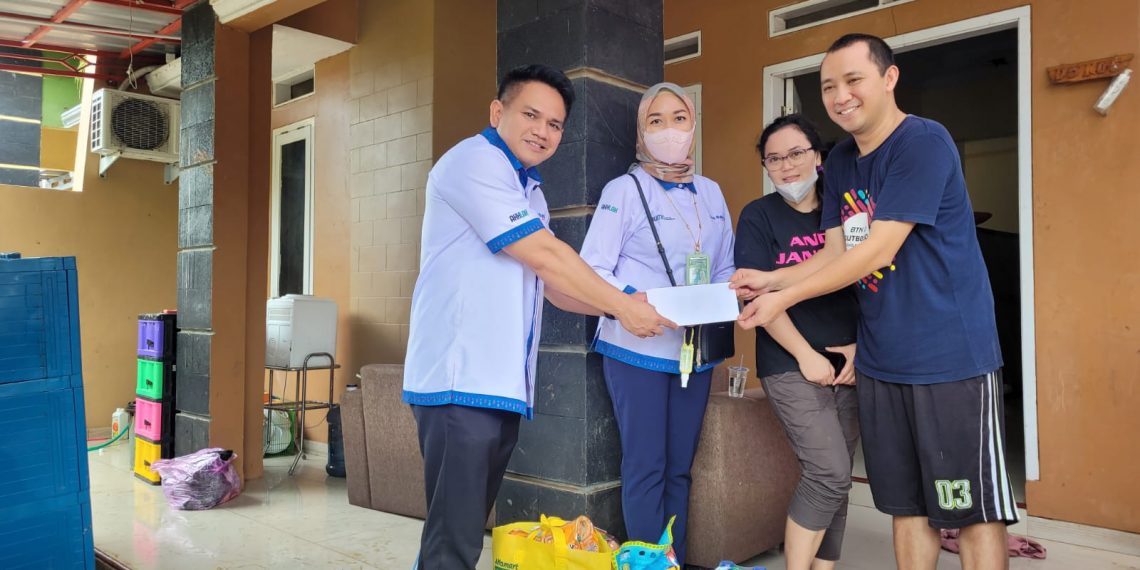 Bank BTN Peduli Korban Banjir Serang, Banten