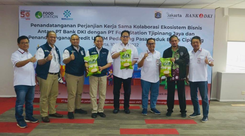 Kolaborasi Bank DKI – Food Station