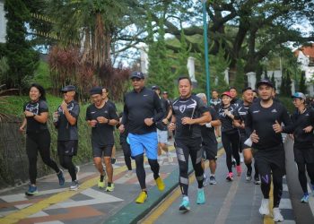 Indosat Ooredoo Hutchison (IOH) Olahraga Bersama Walikota Bogor