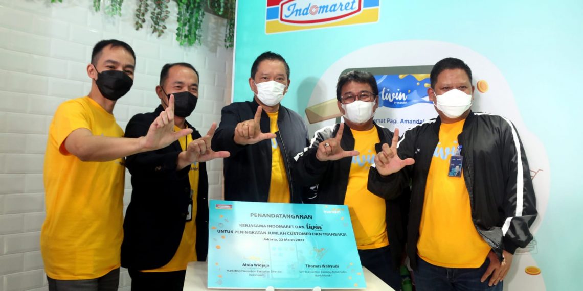 Kolaborasi Indomaret dan Bank Mandiri