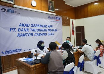 Akad KPR Serentak BTN Jateng & DIY