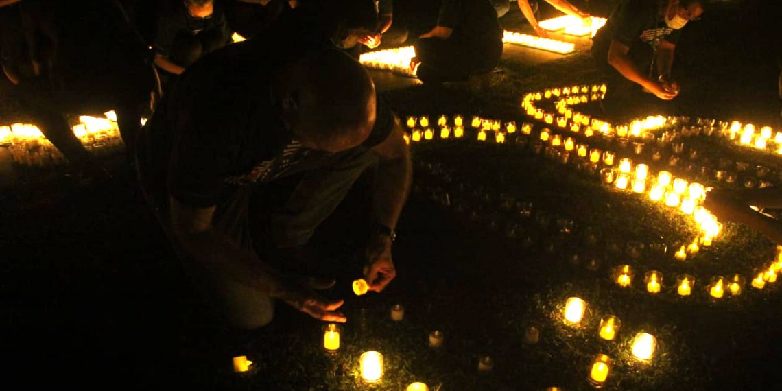 Hotel Borobudur Bersama AGP Gelar Earth Hour