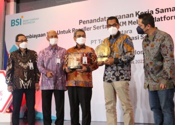 Kerjasama Telkomsel dan Bank Syariah Indonesia Hadirkan KUR Syariah Untuk Pembiayaan Mitra Reseller dan Pelaku UMKM Melalui Platform 99% Usahaku dan DigiPOS Aja!