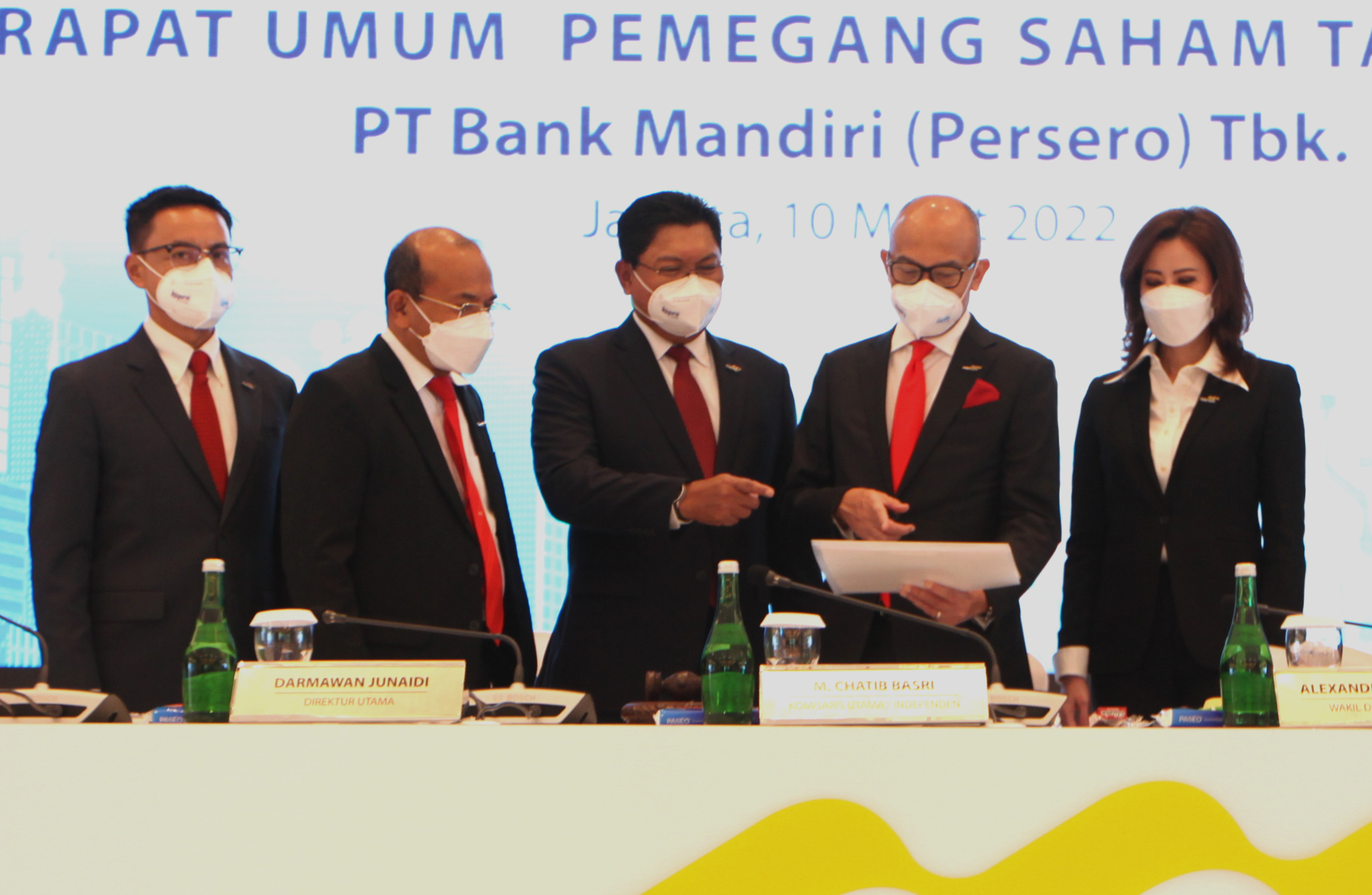 Rups Tahunan Bank Mandiri Cobisnis