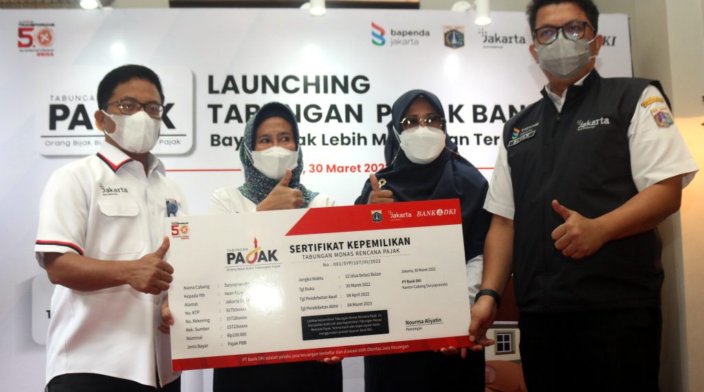 Launching Tabungan Pajak Bank DKI