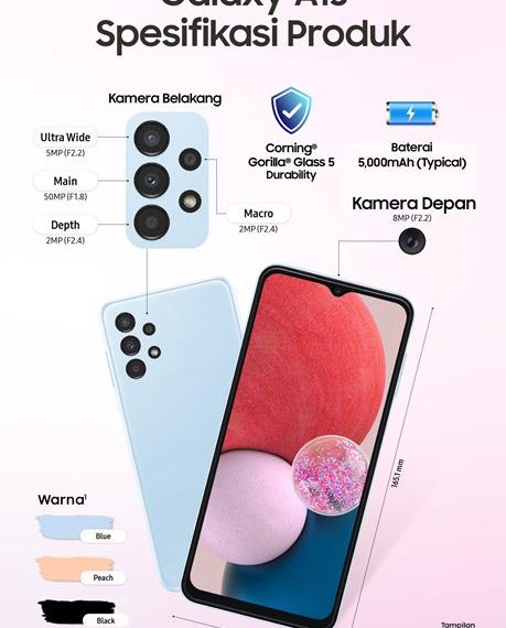 Samsung Resmi Rilis Galaxy A13 dan A23, RAM Lebih Luas dan Quad Camera 50 MP