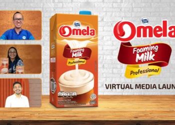 Perkuat Bisnis Kopi Kekinian, Frisian Flag Hadirkan Omela Foaming Milk Professional