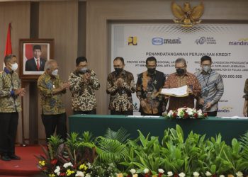 Bank Mandiri Kucurkan Pembiayaan Rp2,3 triliun pada Dua Proyek Infrastruktur