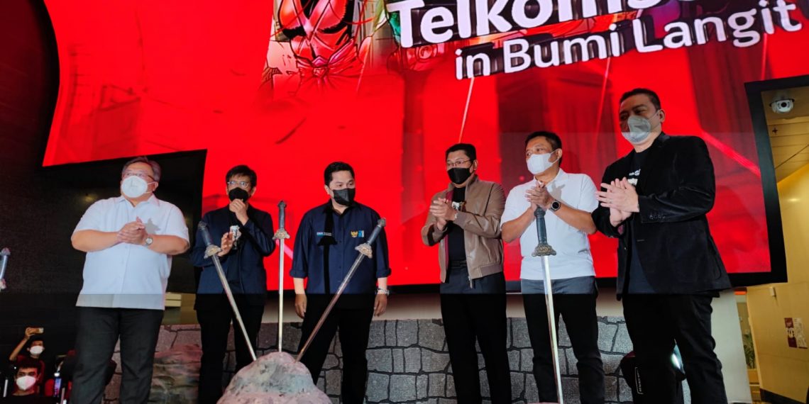 Peluncuran Voucher Fisik Telkomsel dan Kartu E-Money Mandiri edisi Karakter Bumi Langit