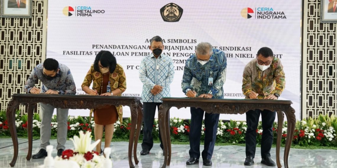 Dukung Proyek Strategis Pemerintah, Bank Mandiri Salurkan Kredit Sindikasi USD 277 Juta ke PT Ceria Metalindo Prima