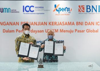 Penandatanganan Perjanjian Kerjasama (PKS) BNI dan ICC Indonesia