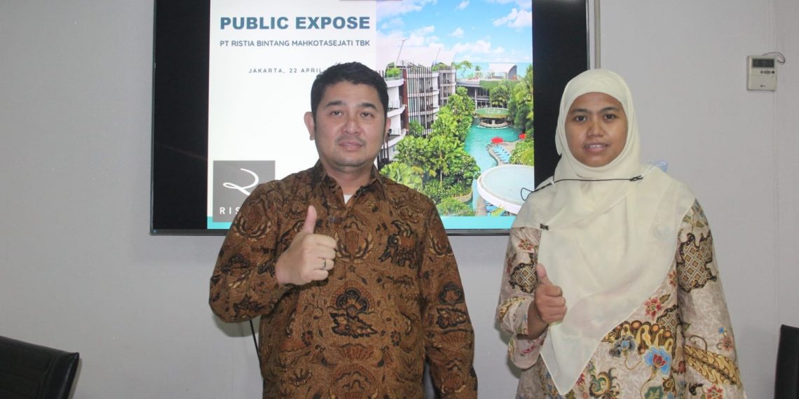 RISTIA BINTANG OPTIMIS PENJUALAN BAKAL TUMBUH 50%-60% PADA TAHUN 2022.